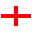 The English flag.