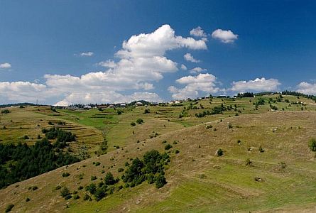 Rural landscape in the Rhodopes