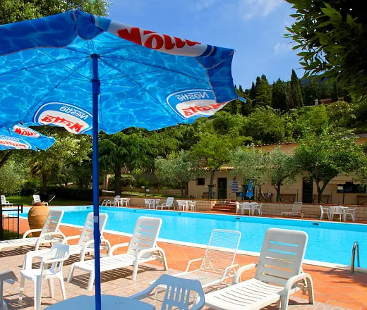 Swimming pool at Hotel da Angelo in Assisi