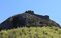 old castle on a mountain-top