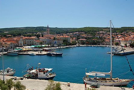 harbour on Croatia coast