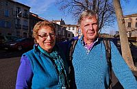 Two people smiling for a photo