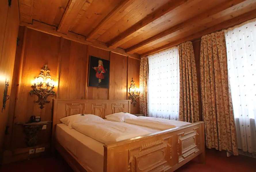 Bedroom with king bed